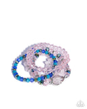 Paparazzi Secure Stones - Pink Bracelet