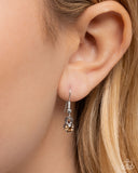 Paparazzi Twinkling Teddy - Brown Necklace