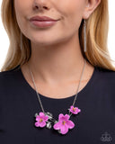 Paparazzi Floral Forecast - Purple Necklace