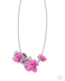 Paparazzi Floral Forecast - Purple Necklace