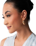 Paparazzi Honor Bound - Gold Earring