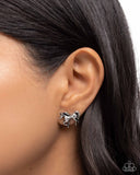 Paparazzi Stallion Selfie - Silver Earring