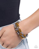 Paparazzi Material WHIRL - Brass Bracelet