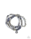 Paparazzi Mental Mentality - Silver Bracelet