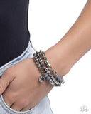 Paparazzi Mental Mentality - Silver Bracelet