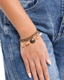 Paparazzi Sleek Sailing - Brass Bracelet