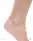 Paparazzi Actionable Anklet - Gold Anklet