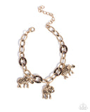 Paparazzi Follow the Herd - Purple Bracelet