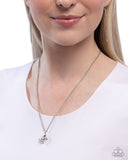Paparazzi Pet Rabbit - Silver Necklace
