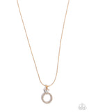 Paparazzi Promise Ring - Gold Necklace