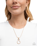 Paparazzi Promise Ring - Gold Necklace