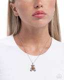 Paparazzi Twinkling Teddy - Multi Necklace