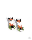 Paparazzi Fox Fanatic - Multi Earring