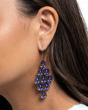 Paparazzi Find Your Sparkle - Blue Earring