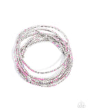 Paparazzi Candlelight Cascade - Purple Bracelet