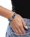 Paparazzi Prismatic Profession - Blue Bracelet