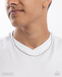 Paparazzi Stainless Showroom - Silver Necklace