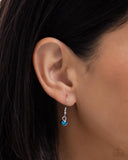 Paparazzi Fancy Feather - Blue Necklace