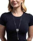 Paparazzi Floral Fidelity - White Necklace