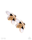 Paparazzi Blissful Bee - Gold CLIP Earring