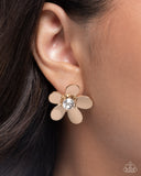 Paparazzi Blooming Boutique - Gold Earring