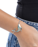 Paparazzi Whimsical Whale - Blue Bracelet