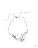 Paparazzi Whimsical Whale - Silver Bracelet