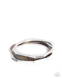 Paparazzi Bangle Bravado - Multi Bracelet