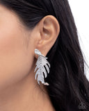 Paparazzi Leafy Lure - Silver Earring