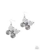 Paparazzi Soaring Skill - Silver Earring