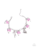 Paparazzi Painted Proficiency - Purple Bracelet