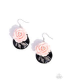 Paparazzi Rosy Rally - Pink Earring