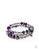 Paparazzi Fresh Fantasy - Purple Bracelet