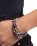 Paparazzi Fresh Fantasy - Purple Bracelet
