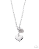 Paparazzi Courting Charisma - Silver Necklace