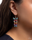 Paparazzi Fluttering Fantasy - Multi Earring