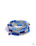 Paparazzi Colorful Compromise - Blue Bracelet