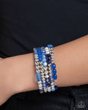Paparazzi Colorful Compromise - Blue Bracelet