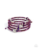 Paparazzi Sensible Shimmer - Purple Bracelet