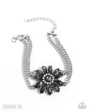 Paparazzi Edge of Elegance - Silver Bracelet