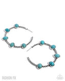 Paparazzi Canyon Course - Blue Earring