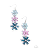 Paparazzi Blooming Bombshell - Blue Earring