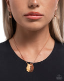 Paparazzi Porcupine Pizzazz - Copper Necklace