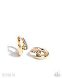 Paparazzi Personalized Pizzazz - Gold Earring