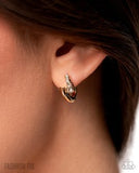 Paparazzi Personalized Pizzazz - Gold Earring