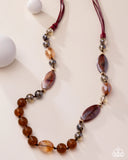 Paparazzi Entrancing Ease - Multi Necklace