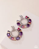 Paparazzi Courteous Chic - Purple Earring