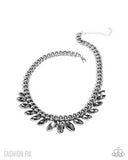 Paparazzi Elegant Exception - Silver Necklace
