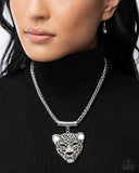 Paparazzi Leopard Luminescence - Black Necklace