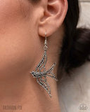 Paparazzi Show Me The World - Silver Earring
